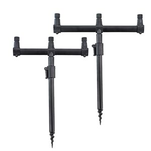 Pod-Sets für Karpfenangler mit Aluminium Angelrute, Banksticks und Buzz Bar für 3 Ruten (30-45) - Hervorragendes Kit zum Angeln von Karpfen