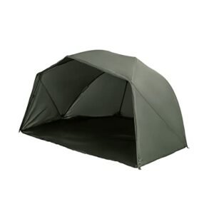 Hochwertiger Angelschirm mit Schutz und stilvollem Design für den Angel-Sport, Abmessungen 250cm x 65cm, Gewicht 4kg, transportierbar in 165cm x 15cm Größe