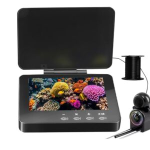 Unterwasserkamera für EIS-, See- und Bootsangeln mit 4,3 Zoll IPS Bildschirm, Touch-Tasten, Nachtsicht und IP68 Wasserdichtigkeit