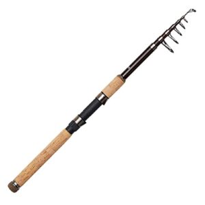 Ergonomische Angelrute für verschiedene Anwendungen, hochwertige 24TC Carbon-Rohlingen, Vollkorkgriff und DPS-Rollensitz, ideal für Allround-Angeln, Unisex, Schwarz, 3.3m | 30-80g