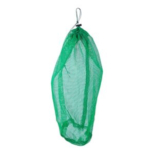 Angelzubehör, Aufbewahrungsbeutel für Fische, Schnürbeutel mit Netz für Köder