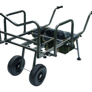 Transportkarre für den Einsatz in verschiedenen Geländearten, grünes Design, XL Größe