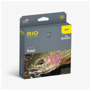 RIO Produkte Avid Trout Serie – Gold, schwimmende Fliegenschnur für Forellen, WF3F