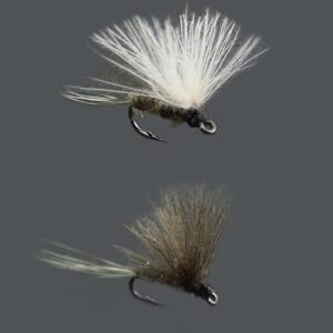 Hochwertige Trockenfliege für Flussangler, realistisches Aussehen und Bewegung, ideal für Forelle, Barsch oder Panfisch Angeln