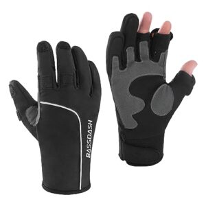 Isolierte Angelhandschuhe mit Fleecefutter für kaltes Wetter, wasserabweisend und winddicht, ideal für Männer und Frauen bei Angeln, Jagen oder Wandern