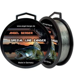 Angel-Berger Spezial Line Angelschnur für das Angeln nach Aal, Forelle, Hecht, Zander, Karpfen, Dorsch und Weissfisch - hohe Qualität mit perfekter Balance zwischen Tragkraft, Dehnung und Abriebfestigkeit