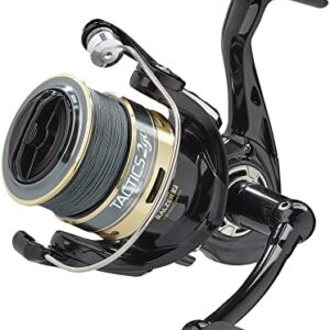 Fischerei-Equipment - Angelrolle mit Schnur geflochten - Balzer Tactics 2go - Einfach und leistungsfähig - Ideal für Jagd und Fischen