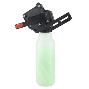 Bogenfischen Spincast-Rolle für Compoundbogen und Recurvebogen-Schießwerkzeug mit 40M Angelseil. Hochwertiges Schießwerkzeug mit drehbarem Radgriff und Hilfsdrahtaufnahme.