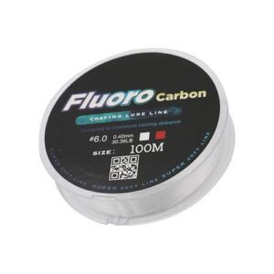 Virtuell unsichtbare Fluorocarbon Fadenlinie mit niedriger Erinnerungskraft und hoher Empfindlichkeit für Fischereiausrüstungen in Schalthebecken und Frischwasser.