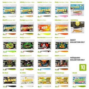 Gummifisch-Koeder Captain 10 cm für Fischerei und Spaß