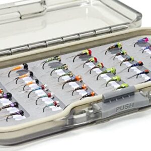 Sortiment an Perdigon-Nymphen für Fliegenfischen, wasserdicht und 36 Stück