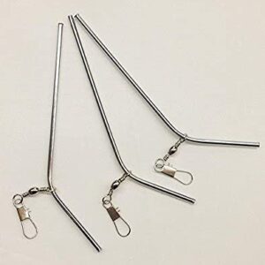 Anti-Tangle-Boom für Haare, metallische Oberfläche, weiche Griffflächen, leicht zu handhaben, ideal für alle Haartypen