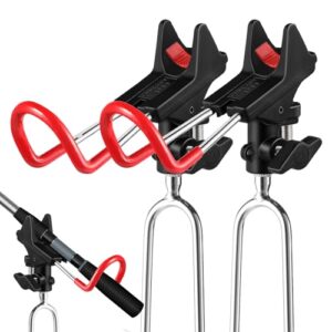 Angelrutenhalter, 360° verstellbar, leicht und stabil, ideal für Reise, Camping oder Wildangelfahrt