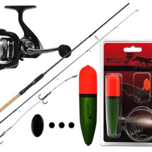 Fangangelset mit Rute, Rolle und Zubehör für Einsteiger und Kinder geeignet