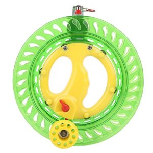 Angelschnur-Rollendraht aus ABS-Material, multifunktionelles Seefischerei-Rad mit handlicher Drahtwicklung und Fliegenschnur, ideal für Angelrollen-Zubehör in Grün
