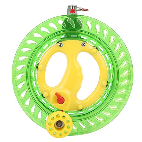 Angelschnur-Rollendraht aus ABS-Material, multifunktionelles Seefischerei-Rad mit handlicher Drahtwicklung und Fliegenschnur, ideal für Angelrollen-Zubehör in Grün