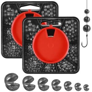 Bleischrot-Angeln-Schrotblei-zur-Stabilisierung-von-Angelschnurkoedern-fuer-flussig-wassriges-Angeln-und-meeresumlige-Umgebungen