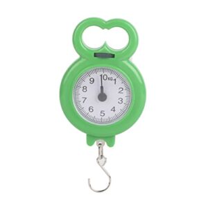 Federwaage, 10 kg, tragbarer Zeigerhaken mit Hängevorrichtung für das Wiegen von Gewichten bei Einkäufen oder beim Angeln