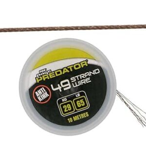 19-Strand-Coated-Wire für große Raubtiere, Tragkraft 12kg / 26lb, Länge 10m