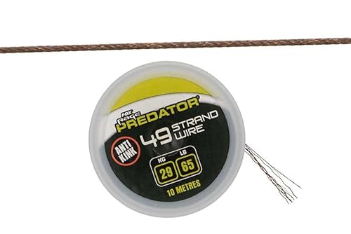 19-Strand-Coated-Wire für große Raubtiere, Tragkraft 12kg / 26lb, Länge 10m