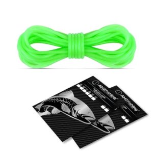 NEU AMZ Fischereileuchtschlauch 1m oder 3m mit Fluoreszenz für Meeresangeln und Norwegen Zubehör