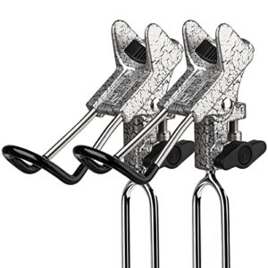 QualyQualy Rutenhalter, universelles Set für verschiedene Angeltechniken, 360-Grad-Drehung und 130-Grad-Drehung um die vertikale Achse, robuster Edelstahl und Silikon, ideal für Bank, Boden, Strand und Boot