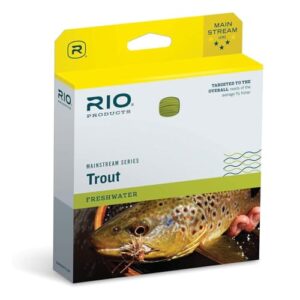 Fly Lines für Forellen von RIO - Eine Fliegenschnur für den Durchschnittlichen Angler. Mit einer leicht auswerfenden Leine und hoher Schwimmfähigkeit. Perfekt für Anfänger in der Fliegenfischerei.