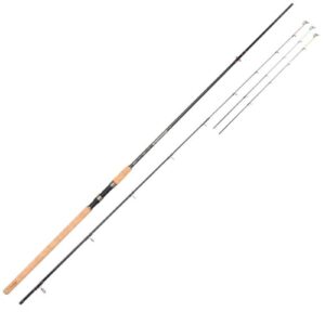 Hochwertige Angelrute von Spro für Aalangeln, 2,85 Meter lang und 304 Gramm schwer