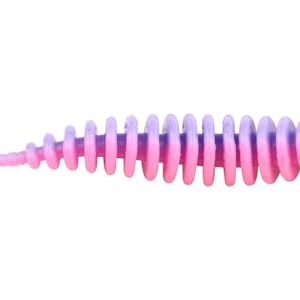 Hochwertiger Gummiköder für das Forellenangeln, UV-aktive Farbe Blubblegum, 65mm lang, von Trout Master hergestellt in Deutschland