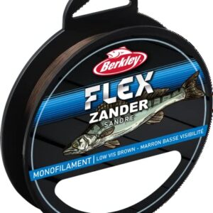 Berkley Flex SS Monofile Zanderschnur - hochwertige, monofilierte Angelschnur für starken Fischfang