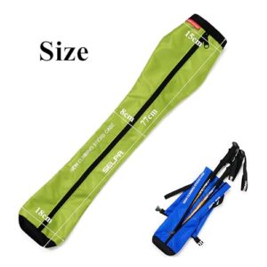 Wasserdichte Rutentasche mit Schnalle und Lanyard-Loch, faltbar und geeignet für Angler