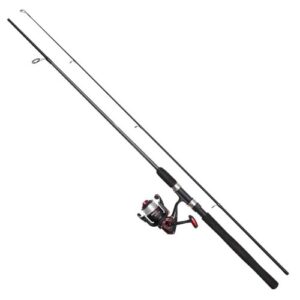DAM Full Tech Spinning Combo, Süßwasserangler Angelrute Rolle Hecht Barsch Zander Mehr