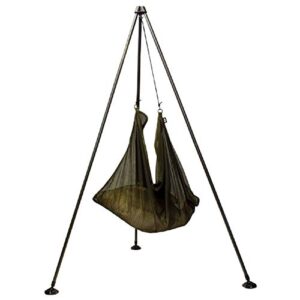 G8DS Dreibeinständer mit Transporttasche zum Wiegen von Karpfenausrüstungen bis 70 kg