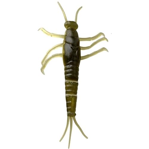 Bunte, künstliche Eintagsfliegen von Savage Gear, 8 Stück, Länge: 5.0 cm, grüne Farbe