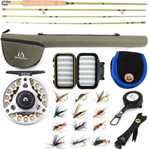 Klassische Fliegenrute für Panfisch- und Forelle-Fischer mit hoher Präzision, Leichtigkeit und hervorragender Wurfleistung.