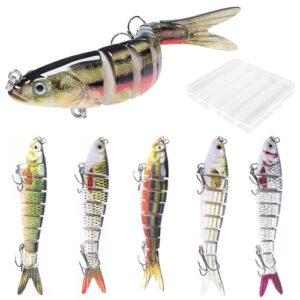 Wobbler Hecht Kunstköder Set für Zander und Hecht, 14cm/26g, Süß- und Salzwasser, Raubfisch Angeln