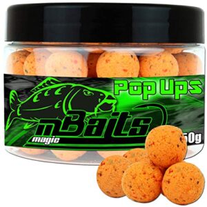 Ergonomische Angelbaits von Magic Baits Pop Ups, Tutti Frutti Sorte, 18mm Durchmesser