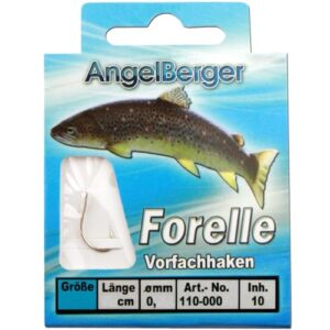Elegante Vorfachhaken für Forelle und Sbirolino mit hoher Qualität und optimierter Form, ideal für Angelabenteuer