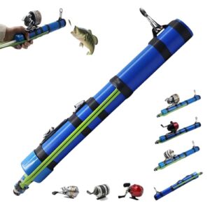 Tragbares Angel-Katapult mit Teleskop-Schleuderfunktion, ideal für Süßwasser und andere Gewässer