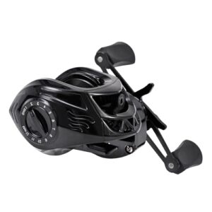 Baitcasting-Rolle für Enthusiasten - professionelle Angelrolle, benutzerfreundliches Design, leichte Baitcaster zum Barschangeln