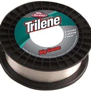 Hochwertige Monofile Angelschnur von Berkley Trilene für die Großfischjagd mit 40LB (ca. 18,2kg) und 600 Metern Länge