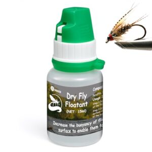 Dry Fly Floatant, Fliegenfischer Zubehör, Trockenfliege Köder zum Wiederherstellen der natürlichen Schwimmfähigkeit