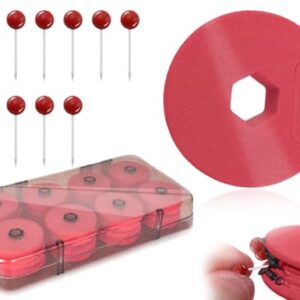 Fischerei-Angeln-Vorfach-Aufwickler-Box mit 16 Schaumstoff-Schnuraufwicklern und Pins für Angelschnur-Organisation am Wasser, zuhause, Meer, See, Fluss