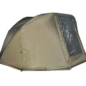 Ein robustes und widerstandsfähiges Zelt für das Angelsport von Fort Knox Skin 3,5 Mann Dome Zelt Karpfenzelt Überwurf - geeignet für bis zu 3,5 Personen