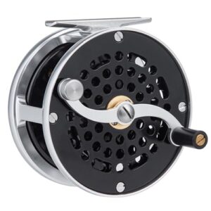 Fliegenfischrolle mit klassischem Design, 7/8/9 Gewicht, 88 mm Durchmesser, CNC-gfrästes Aluminium, Click und Pawl, beidhändig, Süß- und Salzwasser-Fliegenfischen