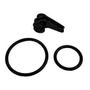 Fuji Adjustable Plastic Hook Keeper Black (5401) - Hakenhalter mit anpassbarer Größe, ideal für das Organisieren von Räumen.