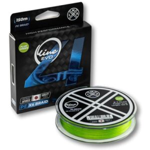 Hochwertige geflochtene Angelschnur für das Angeln auf Hecht, Zander und andere Fischarten in Süß- und Salzwasser