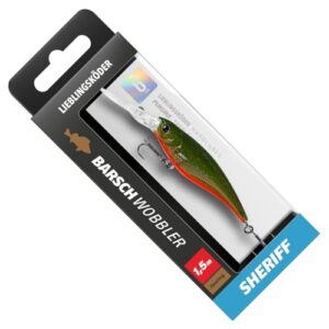 Lieblingskoeder Barschwobbler 6cm 5,3g - Wobbler, Farbe Lieblingskoeder:Sheriff