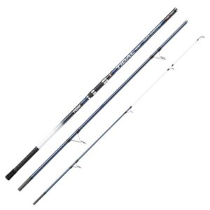 Erfolgreiche Angelrute für den Meeresangeln, Penn Tidal 400cm Länge, Wurfgewicht 600-800g, ideal für Afrika-Reisen und den Kampf mit großen Fischen