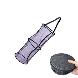 Fischkorb für Angler, faltbar und robust, ideal für Fluss und Reisen, Outdoor, Wandern, Natur, Camping, Wildlife, Ufer